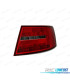 FAROLINS TRASEIROS LED AUDI A6 4F 04-08 VERMELHO ESCURECIDO