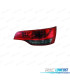FAROLINS TRASEIROS LED PARA AUDI Q7 4L 05-09 VERMELHO ESCURECIDO
