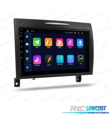 AUTO RADIO GPS ANDROID 11 PARA MERCEDES SLK R171 04-11
