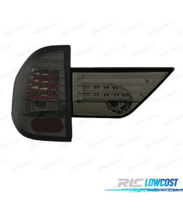 FAROLINS TRASEIROS LED BMW X3 CROMADO ESCURECIDO