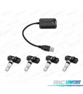 SENSORES DE PRESSÃO DOS PNEUS INTERNOS RADIOS COM ANDROID DA XTRONS