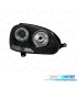 FARÓIS VOLKSWAGEN VW GOLF 5 03-08 ANGEL EYES FUNDO NEGRO