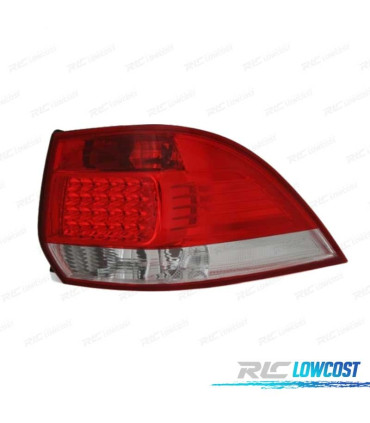 FAROLINS TRASEIROS LED PARA VOLKSWAGEN VW GOLF 5 6 VARIANT 07+ VERMELHO BRANCO
