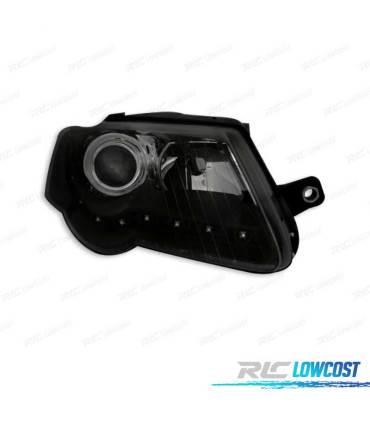 FARÓIS FRENTE LUZ DIURNA LED PARA VOLKSWAGEN VW PASSAT 3C,05-10 FUNDO CROMADO