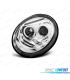 FARÓIS FRONTAIS ANGEL EYES PARA VOLKSWAGEN VW BEETLE,98-05 FUNDO CROMADO