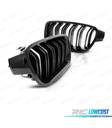 GRELHAS FRONTAIS BMW F30 F31 LOOK M3 PRETO BRILHANTE
