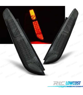 FAROLINS TRASEIROS FORD FOCUS 08-11 LED PRETO ESCURECIDO