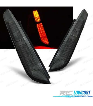 FAROLINS TRASEIROS FORD FOCUS 08-11 LED PRETO ESCURECIDO