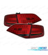 FAROLINS TRASEIROS LED PARA AUDI A4 B8 07-11 VERMELHO ESCURECIDO