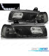 FARÓIS BMW E36 90-99 LUZ DIURNA FUNDO NEGRO