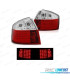 FAROLINS TRASEIROS LED AUDI A4 B6 00-04 VERMELHO BRANCO