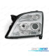 FARÓIS FRONTAIS ANGEL EYES OPEL VECTRA C 02-05 E OPEL SIGNUM 03-05 FUNDO CROMADO