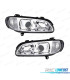 FARÓIS FRONTAIS PARA OPEL OMEGA B 94-99 FUNDO CROMADO