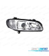 FARÓIS FRONTAIS PARA OPEL OMEGA B 94-99 FUNDO CROMADO