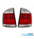 FAROLINS TRASEIROS LED PARA OPEL VECTRA C 02-08 BRANCO VERMELHO