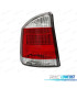 FAROLINS TRASEIROS LED PARA OPEL VECTRA C 02-08 BRANCO VERMELHO