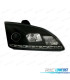 FARÓIS FRONTAIS PARA FORD FOCUS MK2 LUZ DIURNA LED 5W FUNDO PRETO