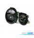 FARÓIS FRONTAIS MERCEDES CLASSE CLK W208 98-02 LUPA FUNDO NEGRO