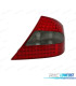 FAROLINS TRASEIROS LED PARA MERCEDES CLK W209 05-10 VERMELHO ESCURECIDO