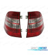 FAROLINS TRASEIROS LED MERCEDES ML W163 98-05 VERMELHO BRANCO