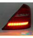 FAROLINS LED PARA MERCEDES CLASSE S W221 05-11 VERMELHO CROMADO