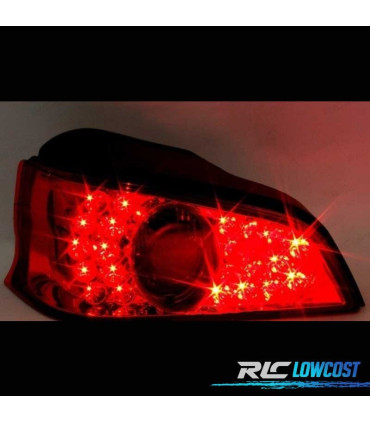 FAROLINS TRASEIRO LED PARA PEUGEOT 106 96-04 VERMELHO