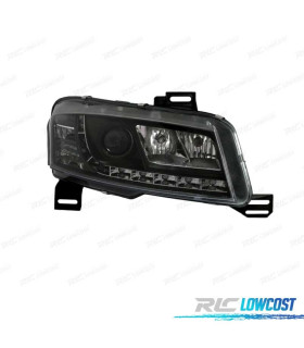 FARÓIS FIAT STILO 01-08 LUZ DIURNA FUNDO NEGRO