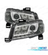 FARÓIS FIAT STILO 01-08 LUZ DIURNA FUNDO CROMADO