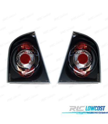 FAROLINS TRASEIROS SKODA OCTAVIA 96-04 PRETO