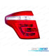 FAROLINS TRASEIROS CITROEN C4 PICASSO 06-11 VERMELHO BRANCO