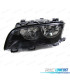 FARÓIS BMW E46 4 PORTAS 98-01 FUNDO NEGRO