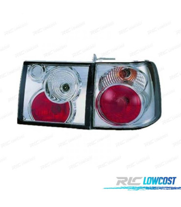 FAROLINS TRASEIROS VOLKSWAGEN VW PASSAT 93-96 CROMADO