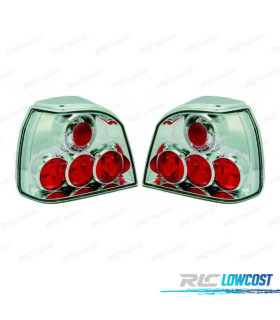 PILOTOS VOLKSWAGEN VW GOLF 3, 91-97 FUNDO CROMADO LEX