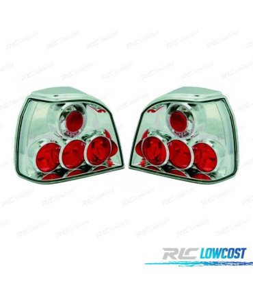 PILOTOS VOLKSWAGEN VW GOLF 3, 91-97 FUNDO CROMADO LEX