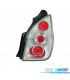 FAROLINS TRASEIROS CITROEN C2 03-10 LOOK LEXUS CROMADO