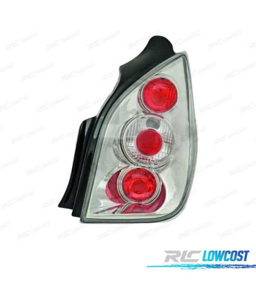 FAROLINS TRASEIROS CITROEN C2 03-10 LOOK LEXUS CROMADO