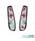 FAROLINS TRASEIROS FORD FIESTA 02-08 LOOK LEXUS CROMADO