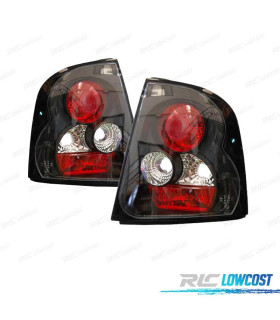 FAROLINS TRASEIROS SKODA OCTAVIA 97-04 PRETO