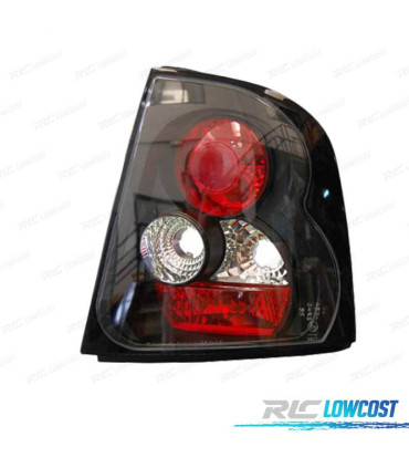 FAROLINS TRASEIROS SKODA OCTAVIA 97-04 PRETO