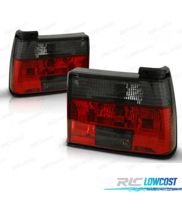 FAROLINS TRASEIROS VOLKSWAGEN VW JETTA 84-91 CINZENTO VERMELHO