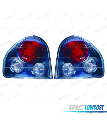 FAROLINS TRASEIROS HYUNDAI SANTA FE 00-06 PRETO