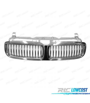 GRELHAS FRONTAIS BMW E65 E66 CROMADA