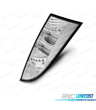 FAROLINS TRASEIROS LED FORD FOCUS 98-04 CROMADO
