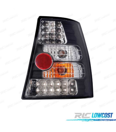 FAROLINS TRASEIROS LED GOLF 4 MK IV VARIANT 97-03 PRETO