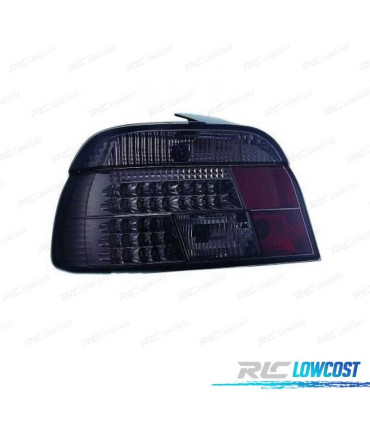FAROLINS TRASEIROS LED BMW E39 95-00 CROMADO ESCURECIDO