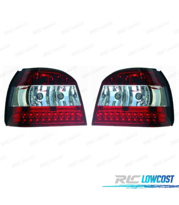 FAROLINS TRASEIROS LED VOLKSWAGEN VW GOLF 3 MKIII 91-97 VERMELHO BRANCO