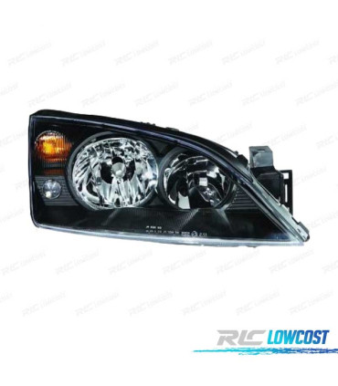FARÓIS FORD MONDEO 01-07 FUNDO PRETO