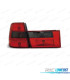 FAROLINS TRASEIROS BMW E34 TOURING 88-95 VERMELHO PRETO