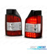 FAROLINS TRASEIROS LED PARA VOLKSWAGEN VW T5 1P 03-09 VERMELHO BRANCO