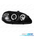 FARÓIS ANGEL EYES HONDA CIVIC 96-98 FUNDO PRETO